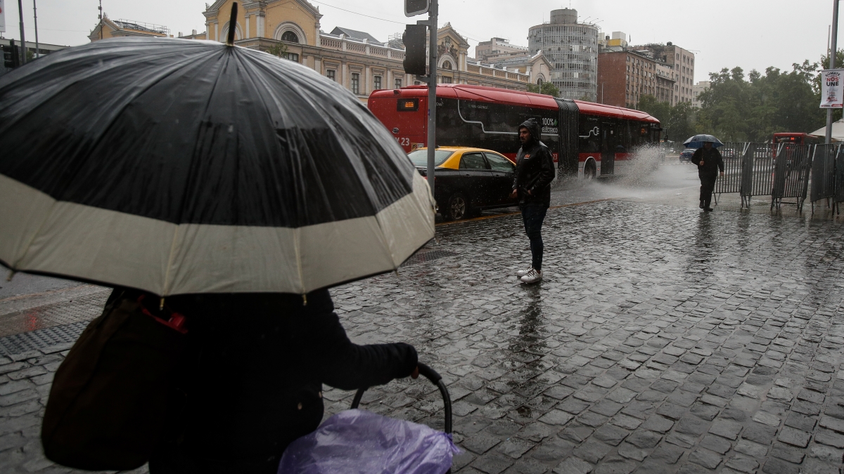 Preocupación por la intensa lluvia en la zona central