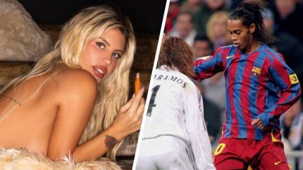   Coté López contó que tuvo un romance con Ronaldinho 
