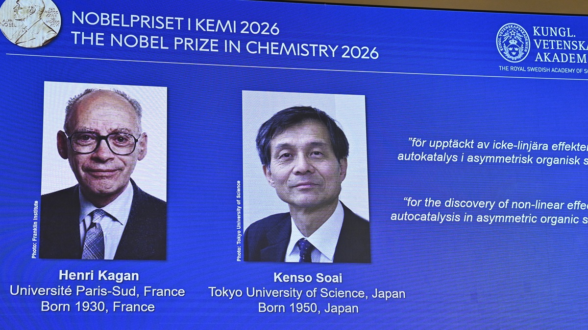 Premio Nóbel de Química distinguió a científicos de Francia y Japón