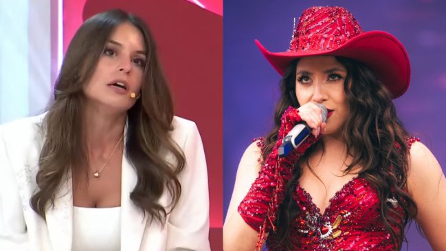 Panelista de "Alfombra Roja" ninguneó a María José Quintanilla: "¿ Es tan terrible que no vaya a Viña?"
