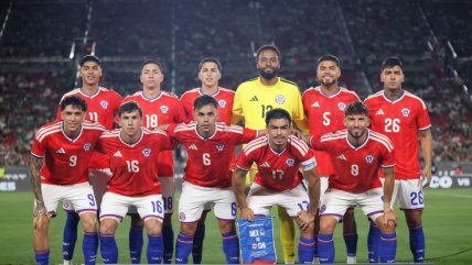   La Roja perdió un casillero en la nueva actualización del Ranking FIFA 