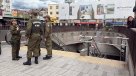 Estación Chile España del Metro debió cerrar por operativo policial