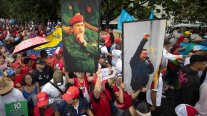 Cientos de venezolanos salieron a las calles a recordar el último triunfo electoral de Chávez