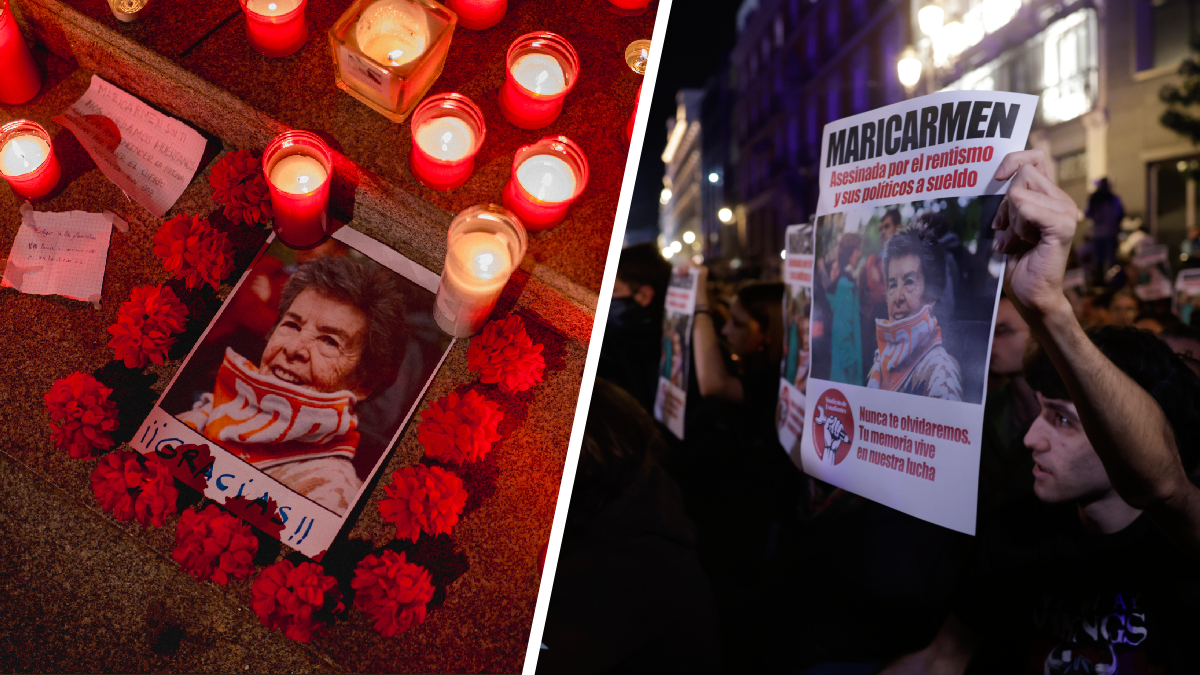 La muerte de Maricarmen aviva la lucha por la vivienda en toda España: "Se lo debemos"
