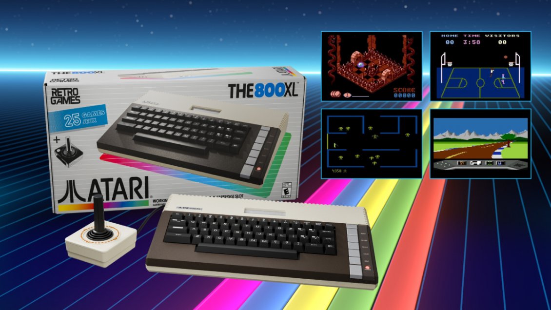 El clásico Atari 800XL regresa con renovado modelo: Incluye juegos y lector de cartuchos