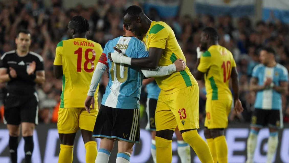 DT de Benín tras despedida de Messi: Los argentinos no nos dieron ni una foto