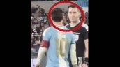 [VIDEO] Fernando Véjar le preguntó a Messi si daba por terminado su último partido con Argentina