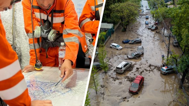 Sernageomin advirtió en febrero sobre riesgo de aluviones en San Carlos de Apoquindo