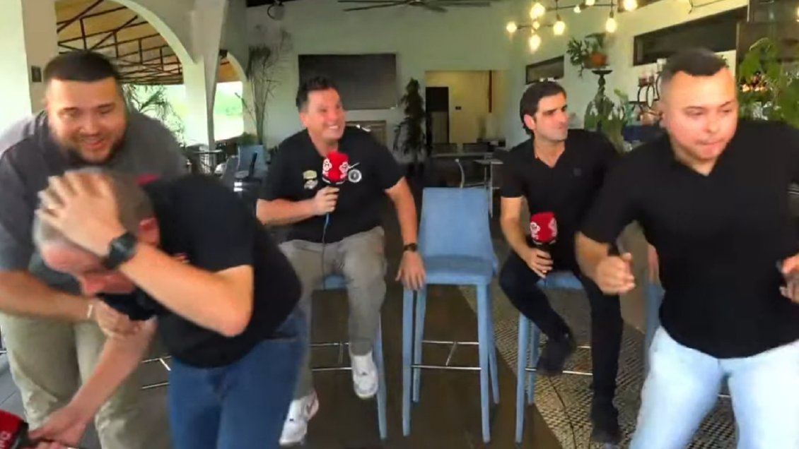 [VIDEO] Terremoto en Panamá obligó a periodistas deportivos abandonar una transmisión en vivo