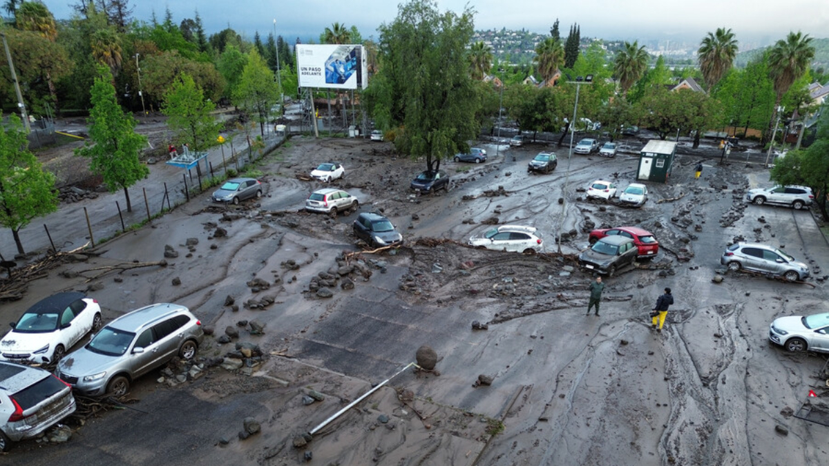 [Fotos] Así amaneció San Carlos de Apoquindo tras el aluvión ...