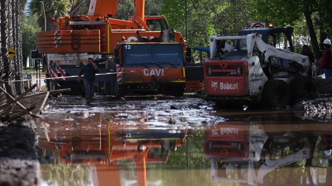 Las Condes ampliará perímetro ante lluvias similares a las del jueves