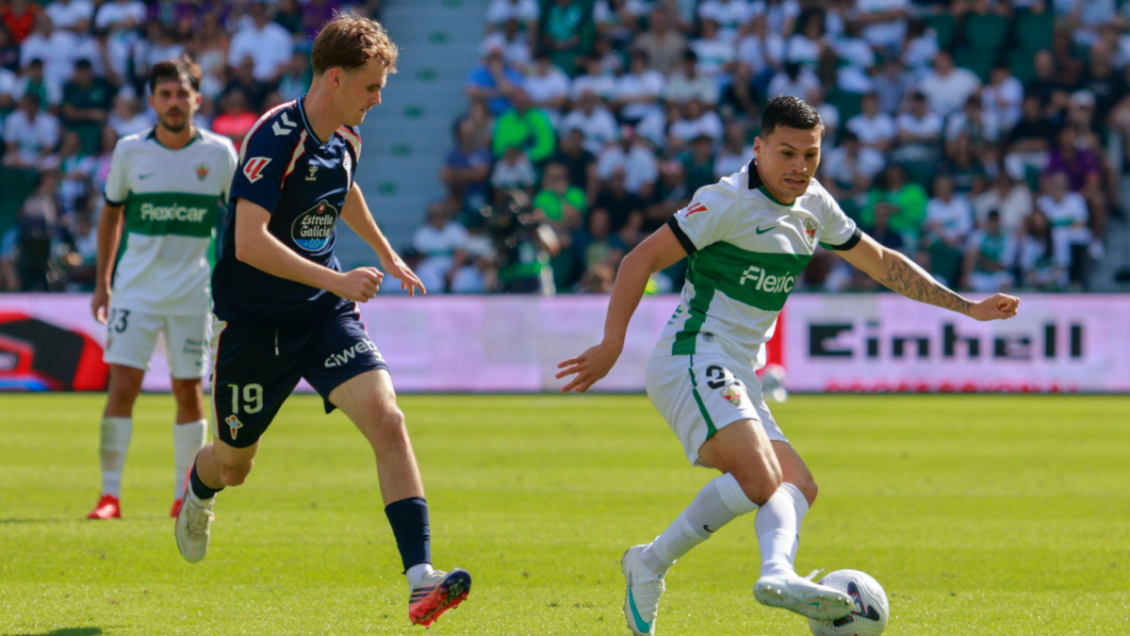 Elche de Lucas Cepeda se estancó en lo bajo de La Liga tras empatar con Celta