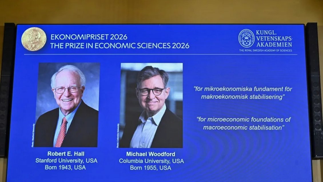 Nobel de Economía a Hall y Woodford por fundamentos micro de estabilización macroeconómica