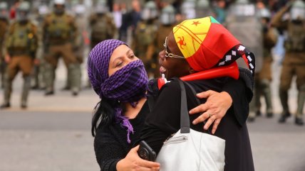   Con 17 detenidos acabó marcha de pueblos originarios en el Día del Encuentro de Dos Mundos 