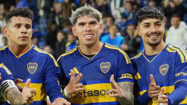 Boca de Palacios y Alarcón cayó con Vasco en las semis de ida por la Copa Sudamericana