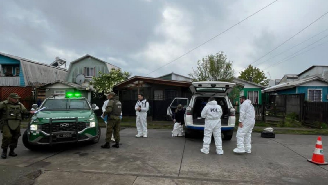 Tiroteo en Nueva Imperial dejó un civil fallecido y un carabinero herido