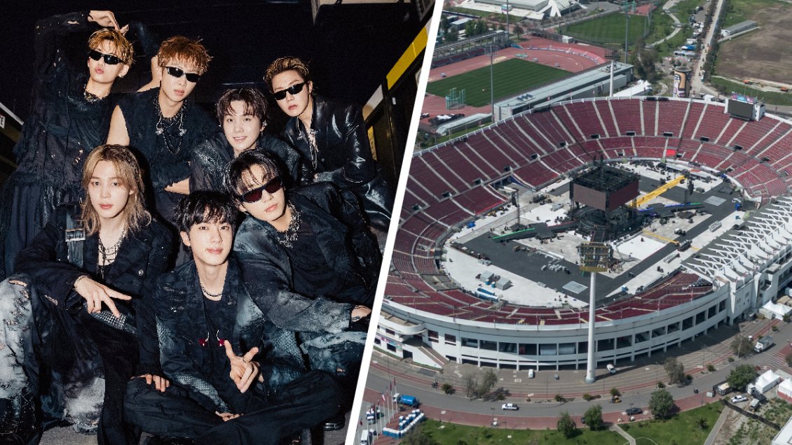 BTS en Chile: descartan lluvias para los conciertos en el Estadio Nacional