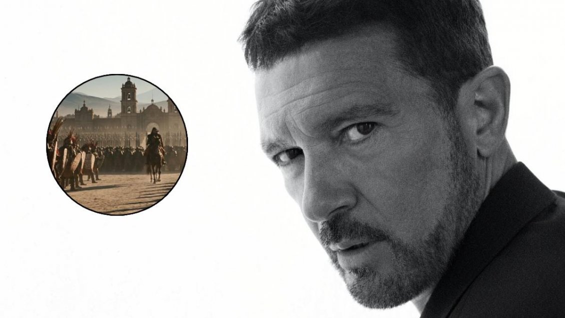 Antonio Banderas será Hernán Cortés en una película que usará IA