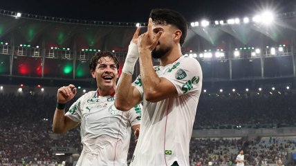   Palmeiras pegó primero a Fluminense en Maracaná y sueña con la final de la Libertadores 