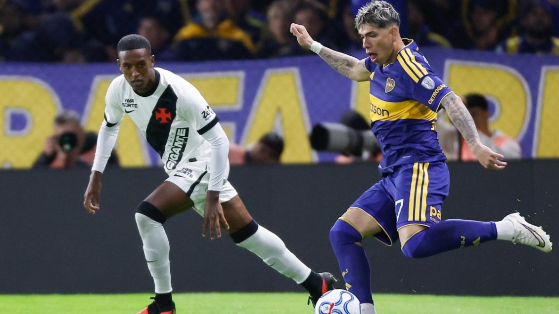 Prensa argentina reprobó a Carlos Palacios tras la derrota de Boca ante Vasco da Gama