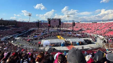   ARMY comienza a repletar el Estadio Nacional a la espera de BTS 