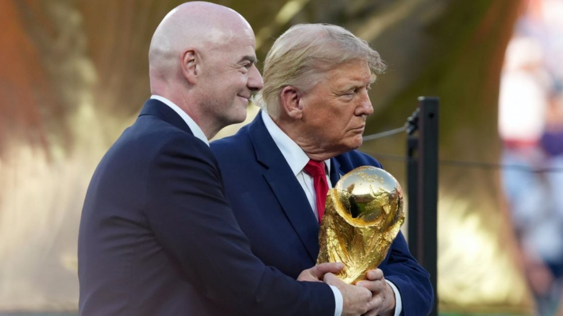 Reportaje reveló que Infantino prometió a Trump anular tarjeta roja a EE.UU. en el Mundial