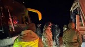 Carabineros y Ejército rescataron a personas aisladas por hielo en San Pedro de Atacama