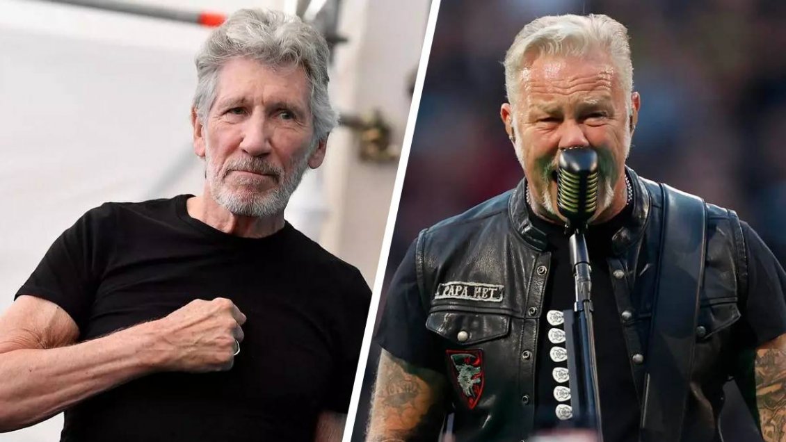 Roger Waters cargó contra James Hetfield de Metallica: 