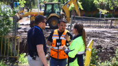 A una semana del aluvión, Las Condes conformó mesa de prevención con expertos