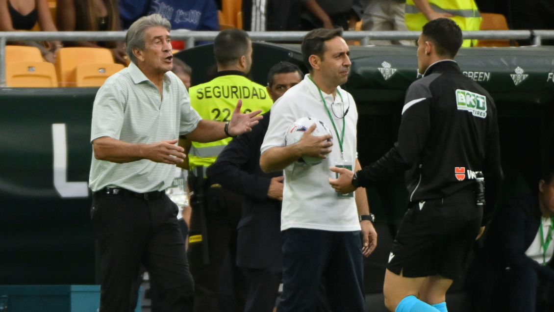 Pellegrini reclamó por el arbitraje ante Barcelona: 