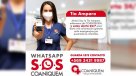 Whatsapp SOS de Coaniquem: El servicio gratuito de primeros auxilios frente a quemaduras