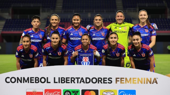 ¿Cuándo y dónde ver el duelo de Universidad de Chile ante Libertad por la Libertadores Femenina?