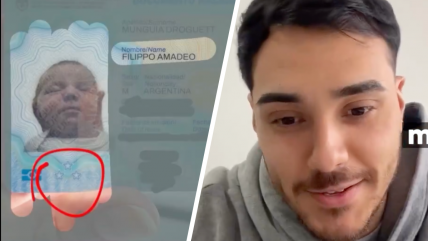   Chilena cuestionó el símbolo de los tres mundiales de Argentina en el DNI de su hijo 