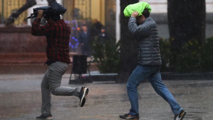   Meteorología no descarta tornados y granizos para el temporal de este martes 