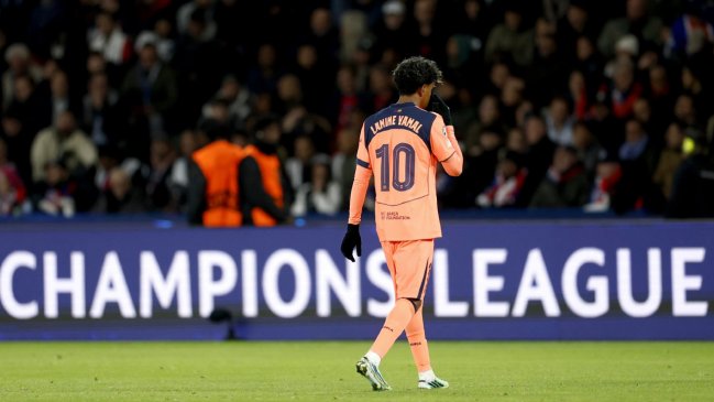 [VIDEO] Fallo de Lamine Yamal terminó en golazo de Doué para PSG ante Barcelona