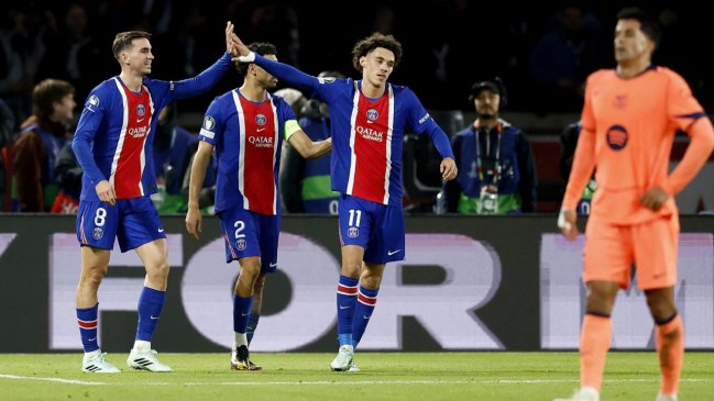 PSG se impuso con autoridad a FC Barcelona en la Champions