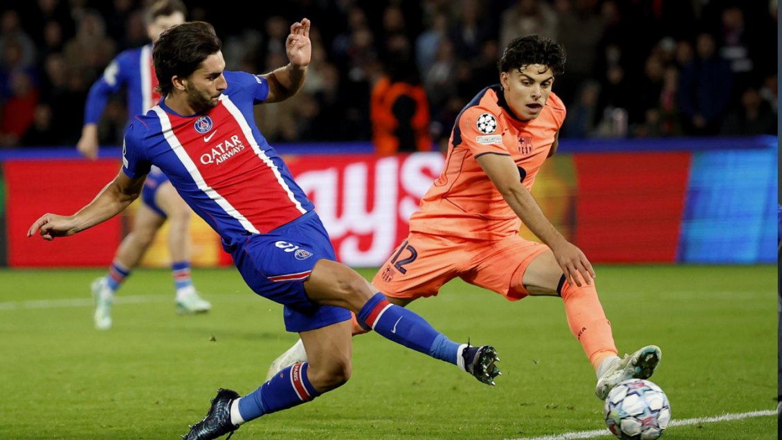 [VIDEO] FC Barcelona encontró el empate ante PSG gracias a carrerón de Xavi Espart