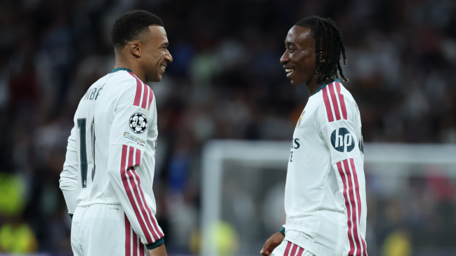 [VIDEOS] Mbappé y Diomande cerraron la goleada de Real Madrid ante RB Leipzig