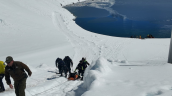 A cinco días de la fatal avalancha, recuperaron tercer y último cuerpo en Portillo