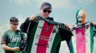   Los irlandeses de Kneecap visitaron las instalaciones de Palestino en La Cisterna 