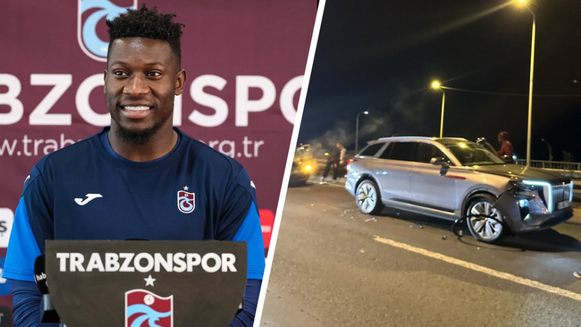 Onana y su familia sufrieron accidente automovilístico en Turquía