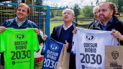   Talcahuano y Huachipato respaldaron la candidatura del Biobío para los Juegos Sudamericanos 2030 