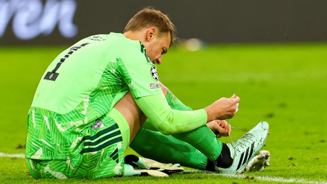 Otro problema para Bayern Munich: Neuer sufrió lesión