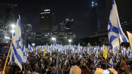 Contra Netanyahu: la oposición israelí salió a las calles a 72 horas de las elecciones
