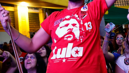   Simpatizante de Lula: 