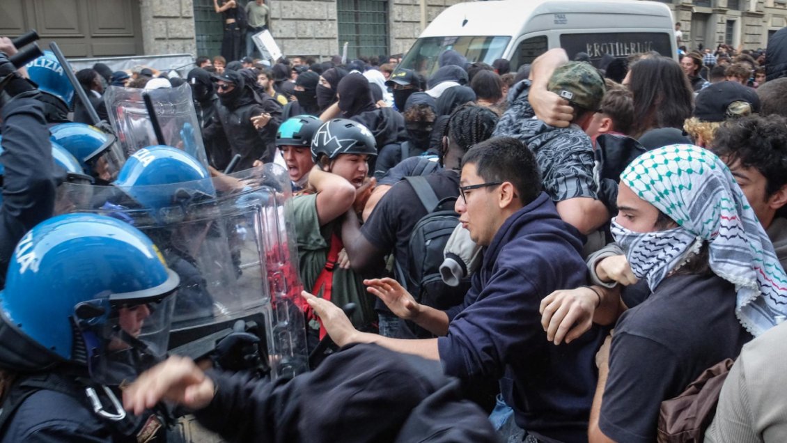 Protestas en Milán revelan el frágil equilibrio entre la riqueza y la desigualdad social