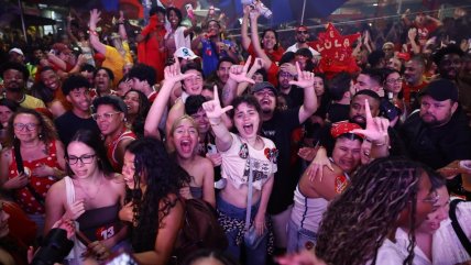   Las celebraciones en Río de Janeiro tras el histórico triunfo de Lula en el balotaje 