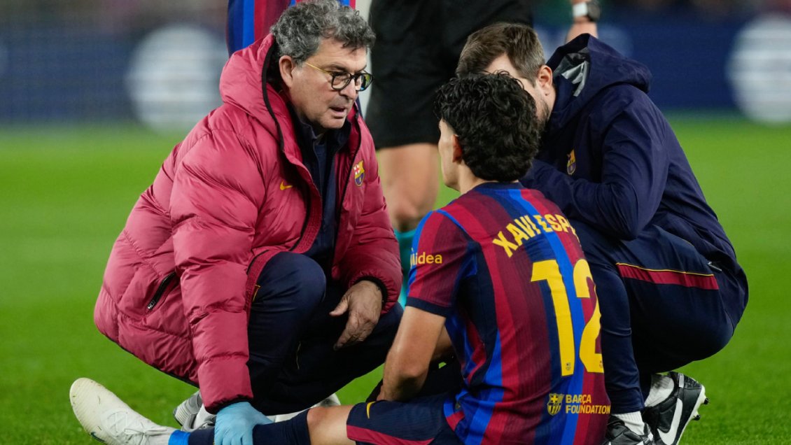 FC Barcelona perdió por casi dos meses a Xavi Espart tras el clásico
