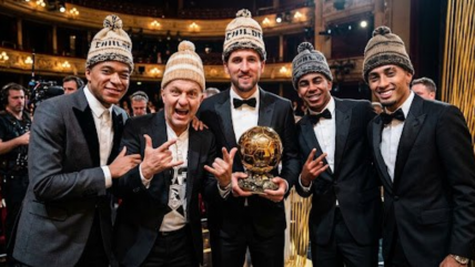   Con gorro chilote: Aníbal Mosa fue blanco de memes tras la gala del Balón de Oro 