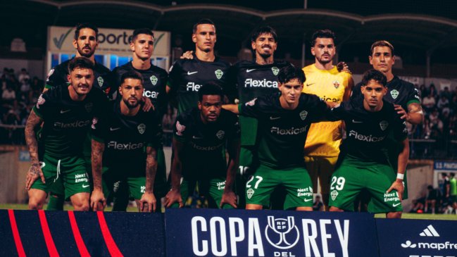 Cepeda se quedó en la banca en triunfo de Elche en primera ronda de la Copa del Rey